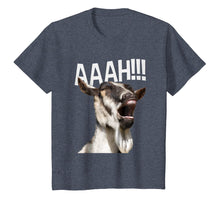 Load image into Gallery viewer, Halloween Screaming Goat AAAH!!! - Funny Crazy Goat T Shirt