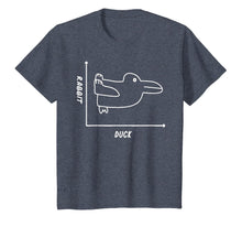 Load image into Gallery viewer, Duck Rabbit Graph Shirt - Fun Math Teacher Easter Tee Shirt T-Shirt-569751
