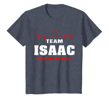 Load image into Gallery viewer, Team Isaac lifetime member shirt surname Isaac name T-Shirt