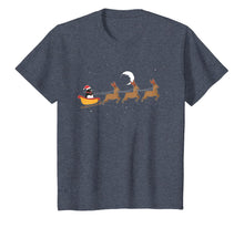 Load image into Gallery viewer, Christmas Penguin Riding Sled With Santa Hat Cute Funny Gift T-Shirt-1986845