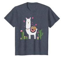 Load image into Gallery viewer, Sloth Riding Llama Heart Tshirt Funny Valentines Day Gift T-Shirt-818410