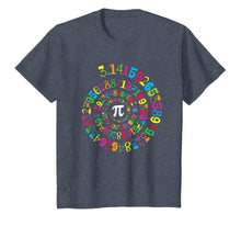 Load image into Gallery viewer, Pi Spiral Novelty Math Geek 3.14 Pi Day T-Shirt-323842