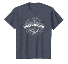 Load image into Gallery viewer, Smoky Mountains National Park - Round Vintage Classic Design T-Shirt