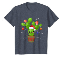 Load image into Gallery viewer, Cactus Christmas Tree Gift Santa Xmas Succulent Plant Lovers T-Shirt