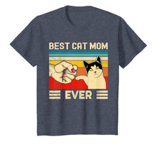 Load image into Gallery viewer, Best Cat Mom Ever T-Shirt Funny Cat Mom Mother Vintage Gift T-Shirt-530674