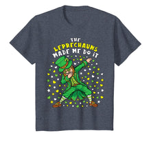 Load image into Gallery viewer, The Leprechauns Made Me Do It St Patrick's Day Leprechaun T-Shirt-556406