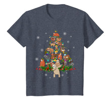 Load image into Gallery viewer, Sloth Christmas Tree Lights Funny Sloth Xmas Gift T-Shirt
