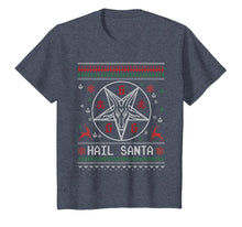 Load image into Gallery viewer, Hail Santa Ugly Christmas Sweater T-Shirt-2196243