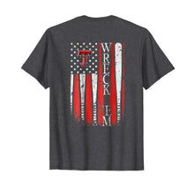 Load image into Gallery viewer, Texas Tech Red Raiders Baseball Flag Team Name T-Shirt