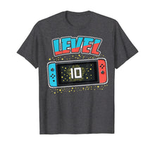 Load image into Gallery viewer, Level 10 Birthday Shirt Boy 10 Years Old Video Games Gift T-Shirt