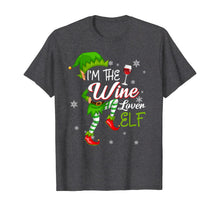 Load image into Gallery viewer, I'm The Wine Lover Elf Matching Family Christmas Shirts T-Shirt