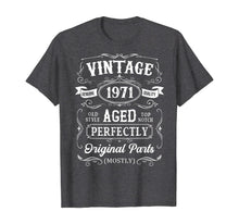 Load image into Gallery viewer, Vintage 1971 48th Birthday T-Shirt 48 Years Old Gift Shirt