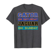 Load image into Gallery viewer, Gator On Saturday Jaguar On Sunday Jacksonville Football T-Shirt