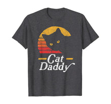 Load image into Gallery viewer, Cat Daddy Vintage Eighties Style Cat Retro Distressed T-Shirt