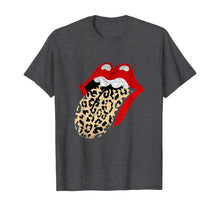 Load image into Gallery viewer, Red Lips-Leopard Tongue-iconic band T-Shirt