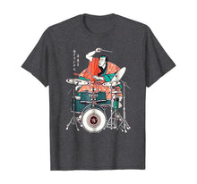 Load image into Gallery viewer, DRUMMER-SAMURAI T-Shirt GIFT Japanese Vintages T-Shirt