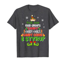 Load image into Gallery viewer, Four Main Food Groups Elf Christmas T-Shirt
