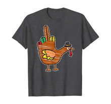Load image into Gallery viewer, Thanksgiving Turkey Bird Middle Finger T-Shirt