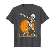 Load image into Gallery viewer, Halloween Shirts For Boys Kids Dabbing Skeleton Costume Dab T-Shirt