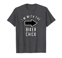Load image into Gallery viewer, Couples Halloween Costume Shirts I'm With The Biker Chick T-Shirt