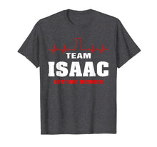 Load image into Gallery viewer, Team Isaac lifetime member shirt surname Isaac name T-Shirt