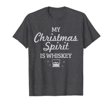 Load image into Gallery viewer, Whiskey Is My Christmas Spirit Funny Whisky Lover Gift T-Shirt-2159634