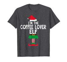 Load image into Gallery viewer, I'm The Coffee Lover Elf Family Matching Christmas Tshirt T-Shirt