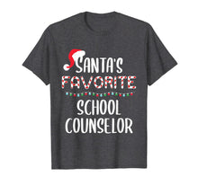 Load image into Gallery viewer, Santas Favorite School Counselor Pajamas Christmas Xmas T-Shirt