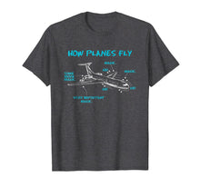 Load image into Gallery viewer, How Planes Fly Funny Aerospace Engineer Engineering T-Shirt-220476