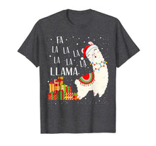 Load image into Gallery viewer, Fa La La Llama - Christmas Alpaca Lover Gift T-Shirt