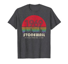 Load image into Gallery viewer, Pride Shirt 50th Anniversary Stonewall 1969 Was A Riot LGBTQ T-Shirt