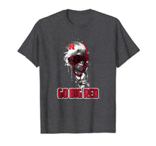 Load image into Gallery viewer, Nebraska Cornhuskers Rising Helmet T-Shirt - Apparel