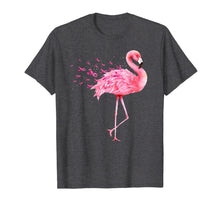 Load image into Gallery viewer, Cute Flamingo Pink Ribbon Breast Cancer Awareness T-Shirt