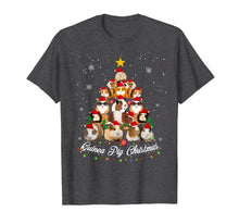 Load image into Gallery viewer, Tree Guinea Pig Christmas Tee Guinea Pig Christmas Pajamas T-Shirt