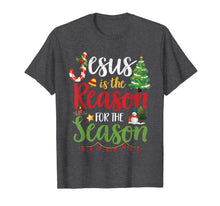 Load image into Gallery viewer, Jesus Is The Reason For The Season Christmas Christian Gifts T-Shirt