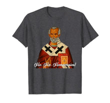 Load image into Gallery viewer, Ho Ho Homoousios! (Real Santa) T-Shirt
