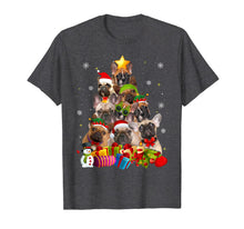 Load image into Gallery viewer, Funny French Bulldog Christmas Tree Gifts Xmas T-Shirt