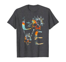 Load image into Gallery viewer, Love Skull Flower Rock And Roll Hand T-Shirt-315313