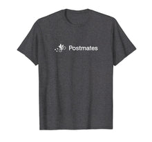 Load image into Gallery viewer, Postmates Courier Contractor Shirt with Text - White