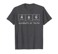Load image into Gallery viewer, Notorious RBG Ruth Bader Ginsburg Periodic table tee
