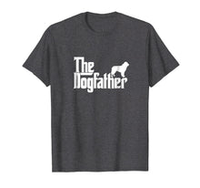 Load image into Gallery viewer, Mens The Dogfather Newfoundland Dog Father Dad Shirt