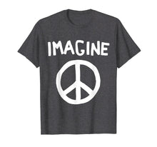Load image into Gallery viewer, Imagine Peace Symbol T-Shirt