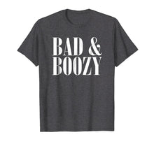 Load image into Gallery viewer, Bad & Boozy Bachelorette Party Funny Summer Beer Pun T-shirt