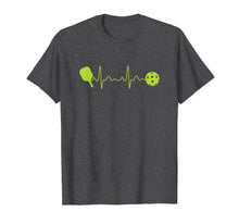 Load image into Gallery viewer, Pickleball Heartbeat T-Shirt Funny Pickleball Tee
