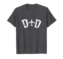 Load image into Gallery viewer, Mens Pilot Dad Airplane Couple Family Father Matching T-Shirt