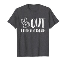 Load image into Gallery viewer, Peace Out Third Grade Graduation Shirt Last Day of School