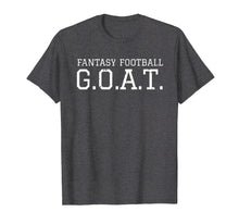 Load image into Gallery viewer, Fantasy Football GOAT Shirt League Champion Champ Winner