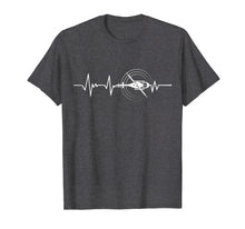 Load image into Gallery viewer, Funny Helicopter Pilot Heartbeat Shirt
