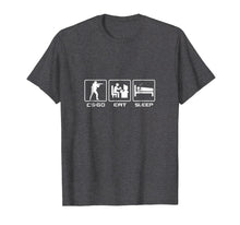 Load image into Gallery viewer, CS Eat Sleep GO Counter Ggwp Playing Gaming Gift tshirt