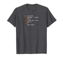 Load image into Gallery viewer, Funny Python Code Tshirt